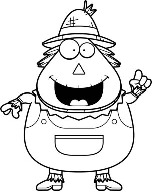 Çizgi film korkuluk fikir