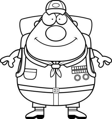 Çizgi film beyi sırt çantası