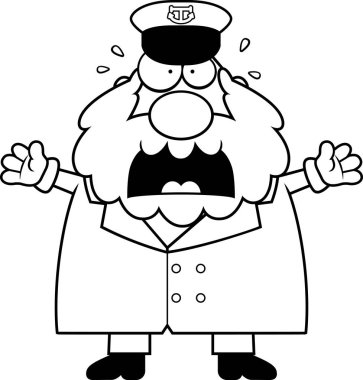 Korkmuş çizgi film Deniz Kaptan