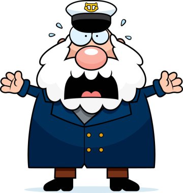 Korkmuş çizgi film Deniz Kaptan