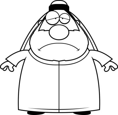 Üzgün çizgi film Şeyh