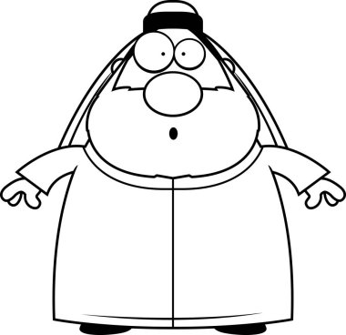 Sürpriz karikatür Şeyh