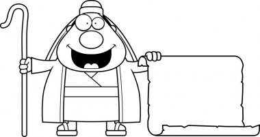 Çizgi film çoban işareti