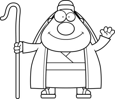 Sallayarak karikatür çoban