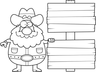 Çizgi film madenci işareti