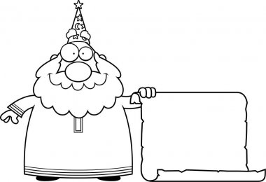 Çizgi film Sihirbazı kaydırma