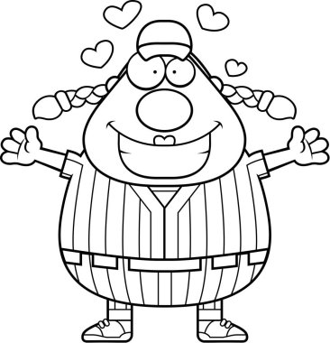 Beyzbol oyuncu kucaklama