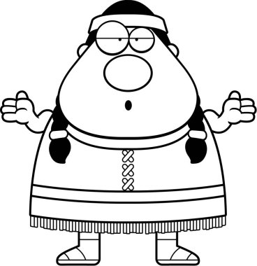 Çizgi film Kızılderili Kafası karışık