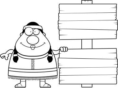 Çizgi film Kızılderili işareti