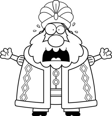 Korkmuş karikatür Sultan