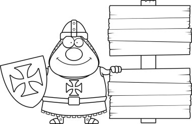 Çizgi film Templar işareti