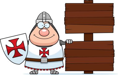 Çizgi film Templar işareti