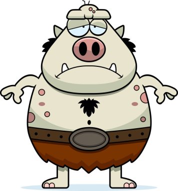 Üzgün çizgi film Troll