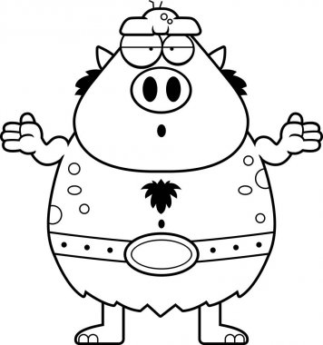 Karışık çizgi film Troll