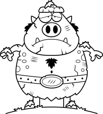 Taş karikatür Troll