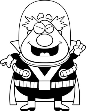 Çizgi film Supervillain fikir