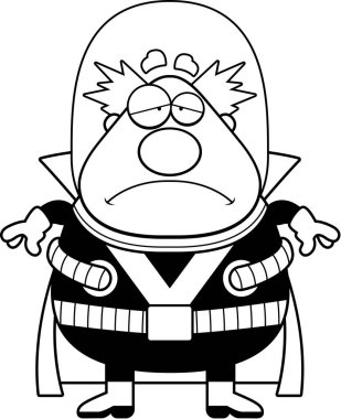 Üzgün çizgi film Supervillain