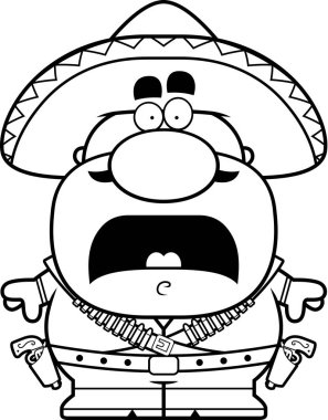 Korkmuş karikatür Bandito