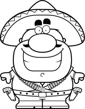 Çizgi film Bandito gülümseyen