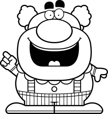 Çizgi film palyaço fikir