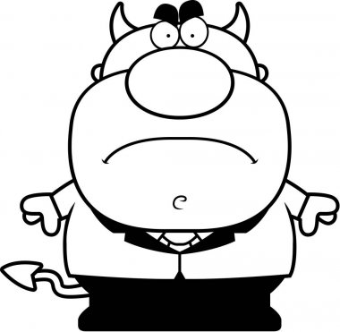 Deli çizgi film şeytan