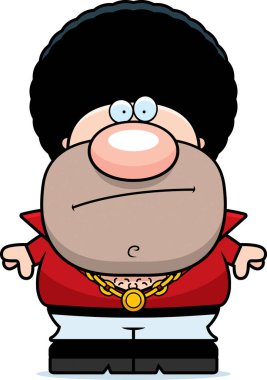 Çizgi film disko adam sıkılmış