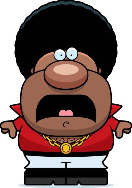 Korkmuş çizgi film disko adam