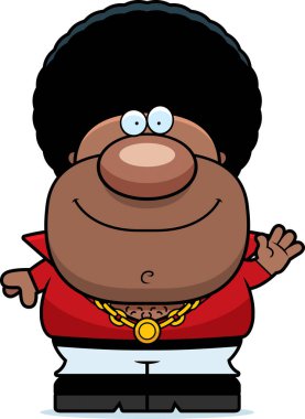 Çizgi film disko adam sallayarak