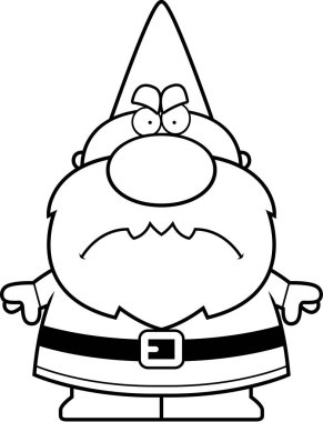 Çizgi film kızgın Gnome