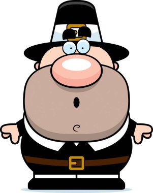 Sürpriz karikatür Pilgrim