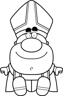 Çizgi film Papa oturma