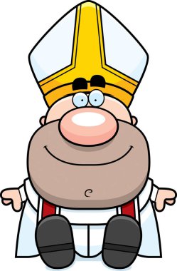 Çizgi film Papa oturma