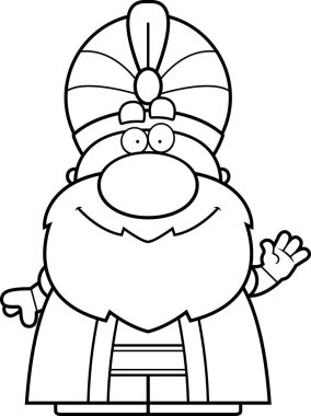 Çizgi film Sultan sallayarak