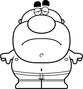 Yorgun çizgi film erkek mayo