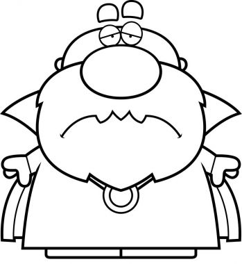 Üzgün çizgi film Sihirbazı