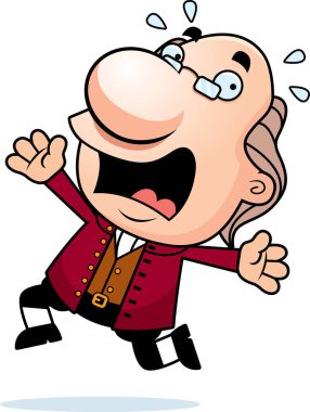 Çizgi film Ben Franklin panik