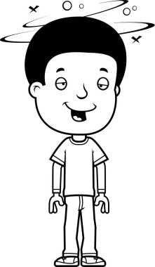 Sarhoş genç çocuk