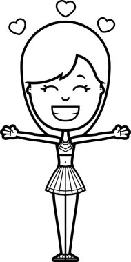 Çizgi film amigo kucaklama