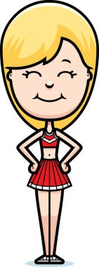 Çizgi film amigo gülümseyen