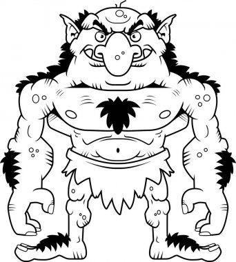 Çizgi film çirkin Troll