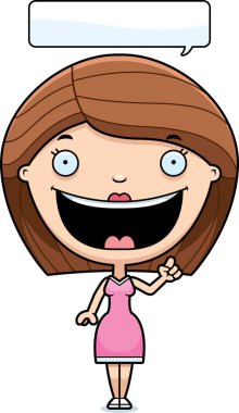 Çizgi film kadın fikir