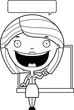 Çizgi film öğretmen fikir