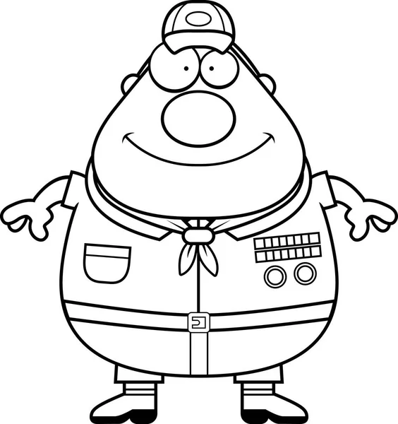 Mutlu karikatür beyi