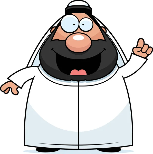 Cartoon Sheikh idé — Stock vektor