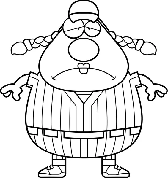 Yorgun beyzbol oyuncusu