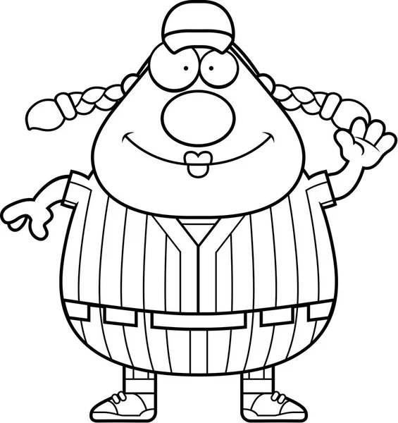 Beyzbol oyuncusu sallayarak