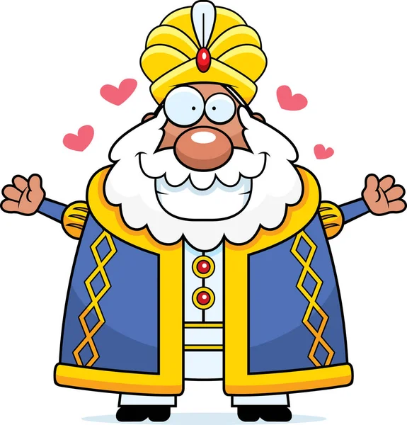 Çizgi film Sultan kucaklama