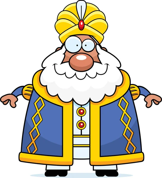 Mutlu karikatür Sultan