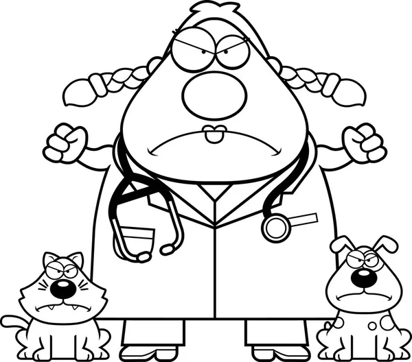 Kızgın Karikatür hayvan hastalıklarıyla ilgili