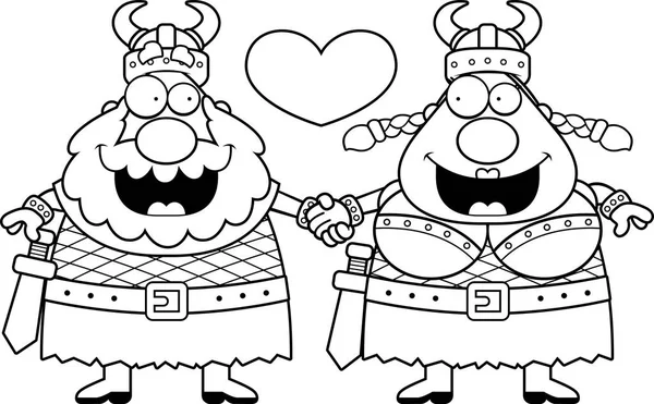 Çizgi film Viking Çift